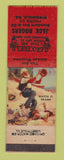 Matchbook Cover - Standard oil gas Jack Rogers Ringgold GA LAMINATED