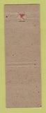 Matchbook Cover - Standard oil gas  Manitou Springs Colorado WORN LAMINATED