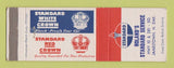 Matchbook Cover - Standard oil gas Holand's Jamestown ND
