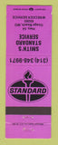 Matchbook Cover - Standard oil gas Smith's Osage Beach MO WORN