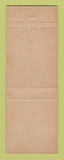 Matchbook Cover - Standard oil gas Wibaux MT BLUE