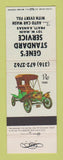 Matchbook Cover - Standard oil gas Gene's Pratt KS