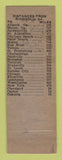 Matchbook Cover - Standard oil gas Jack Rogers Ringgold GA LAMINATED