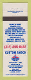 Matchbook Cover - Standard oil gas Custom Amoco Lansing IL