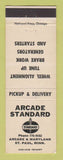 Matchbook Cover - Standard oil gas Arcade St Paul MN WEAR