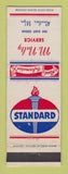 Matchbook Cover - Standard oil gas McNulty Rawlins WY LAMINATED