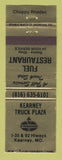 Matchbook Cover - Standard oil gas Kearney MO