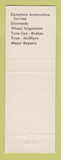 Matchbook Cover - Standard oil gas West Side Havre MT