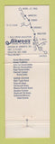 Matchbook Cover - Standard oil gas Jermoo's Mauston Tomah Warrens WI