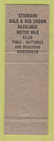 Matchbook Cover - Standard oil gas Emerado ND