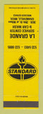 Matchbook Cover - Standard oil gas La Grande Grandville MI