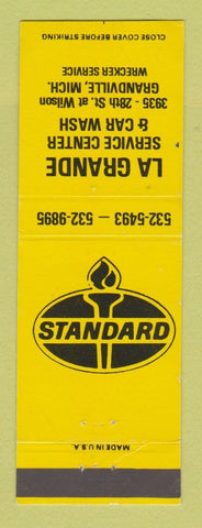 Matchbook Cover - Standard oil gas La Grande Grandville MI