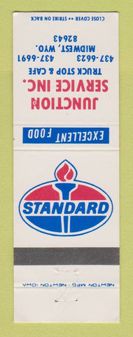Matchbook Cover - Standard oil gas Midwest WY Junction Service