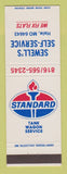 Matchbook Cover - Standard oil gas Sewell's Hale MO