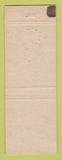 Matchbook Cover - Standard oil gas Tanski Detroit MI