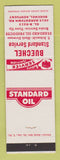 Matchbook Cover - Standard oil gas Buechel KY