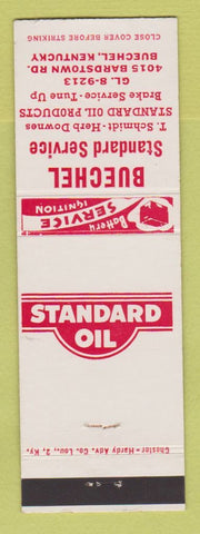 Matchbook Cover - Standard oil gas Buechel KY