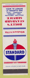 Matchbook Cover - Standard oil gas Holly's Detroit MI
