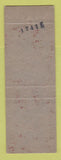 Matchbook Cover - Shell oil gas Leader in Progress LAMINATED
