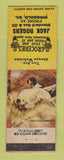 Matchbook Cover - Standard oil gas Jack Rogers Ringgold GA LAMINATED