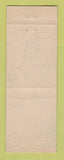 Matchbook Cover - Standard oil gas Stuart Sietsma Lafayette IN