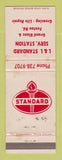 Matchbook Cover - Standard oil gas L&L Grand Blanc MI WEAR