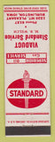Matchbook Cover - Standard oil gas Viaduct Burlington IA