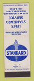 Matchbook Cover - Standard oil gas Len's Milwaukee WI