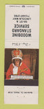 Matchbook Cover - Standard oil gas Woodbine
