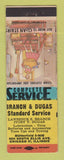 Matchbook Cover - Standard oil gas Branch & Dugas Chicago IL