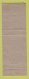 Matchbook Cover - Standard oil gas Bob's Plymouth MI safety