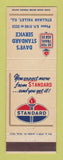 Matchbook Cover - Standard oil gas Dave's Stillman Valley IL