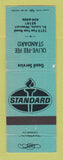 Matchbook Cover - Standard oil gas Olive Fee Fee St Louis MO WEAR