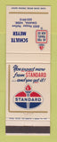 Matchbook Cover - Standard oil gas Schulte Meyer Omaha NE
