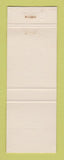 Matchbook Cover - Standard oil gas Interstate Fargo ND Amoco LIGHT ORANGE