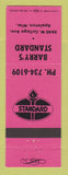 Matchbook Cover - Standard oil gas Barry's Appleton WI