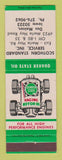 Matchbook Cover - Standard oil gas Scothorn Des Moines IA Quaker State