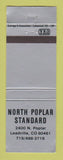 Matchbook Cover - Standard oil gas North Poplar Leadville Colorado WEAR SILVER