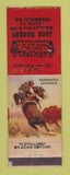 Matchbook Cover - Standard oil gas Jack Rogers Ringgold GA WEAR LAMINATED