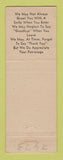 Matchbook Cover - Standard oil gas H&V Villa Park IL