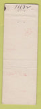 Matchbook Cover - Standard oil gas Wilson Bros Alamogordo NM WEAR