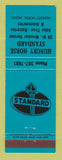 Matchbook Cover - Standard oil gas Hungry Horse MT