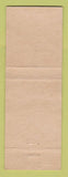 Matchbook Cover - 1958 Chevrolet Overbye & Church Grafton ND