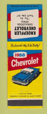 Matchbook Cover - 1958 Chevrolet Knoepfler Oskaloosa IA