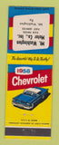 Matchbook Cover - 1958 Chevrolet Mount Washington KY
