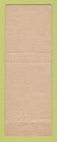 Matchbook Cover - 1958 Chevrolet Vestal Mooresville IN