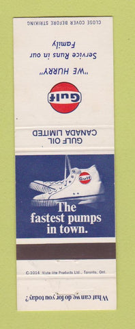Matchbook Cover - Gulf oil gas Canada Limited