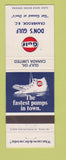 Matchbook Cover - Gulf oil gas Don's Cranbrook BC