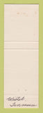 Matchbook Cover - Gulf oil gas Westel TN