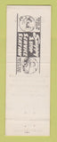 Matchbook Cover - Gulf oil gas Chet's Jamestown NY